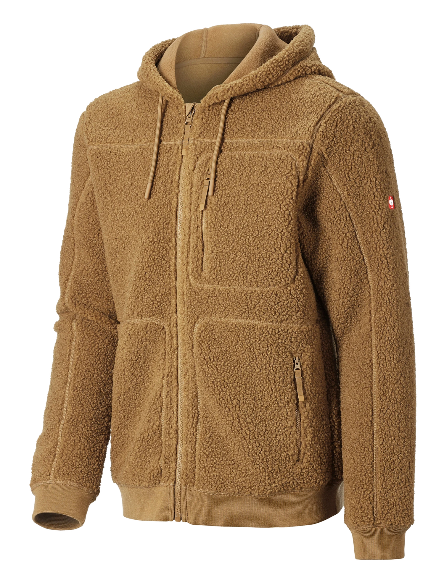 Hooded Sherpa Fleece Jacket e.s.e:pic